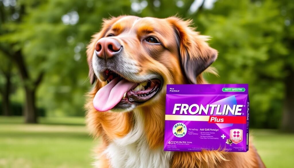 frontline plus purple for large dogs
